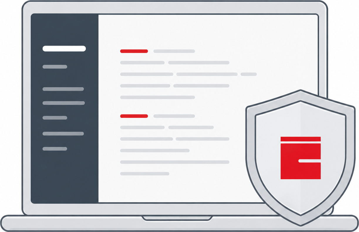 Encoder shield icon